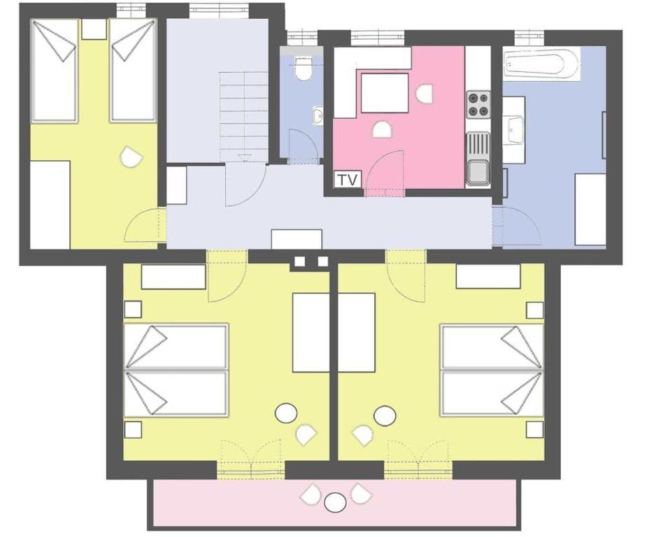 Апартаменты Haus Tschofen Шрунс Номер фото